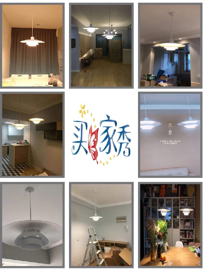 Скандинавский Датский дизайн, алюминиевая Подвесная лампа для отеля, ресторана, магазина, кафе, лофт, дома, гостиной, столовой, классический подвесной светильник