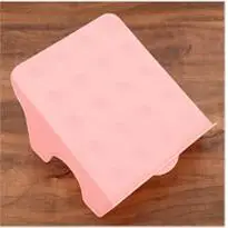 Толстые двойные стеллажи для обуви, современный стеллаж для хранения обуви, удобная обувная коробка, органайзер для обуви, полка - Цвет: Pink