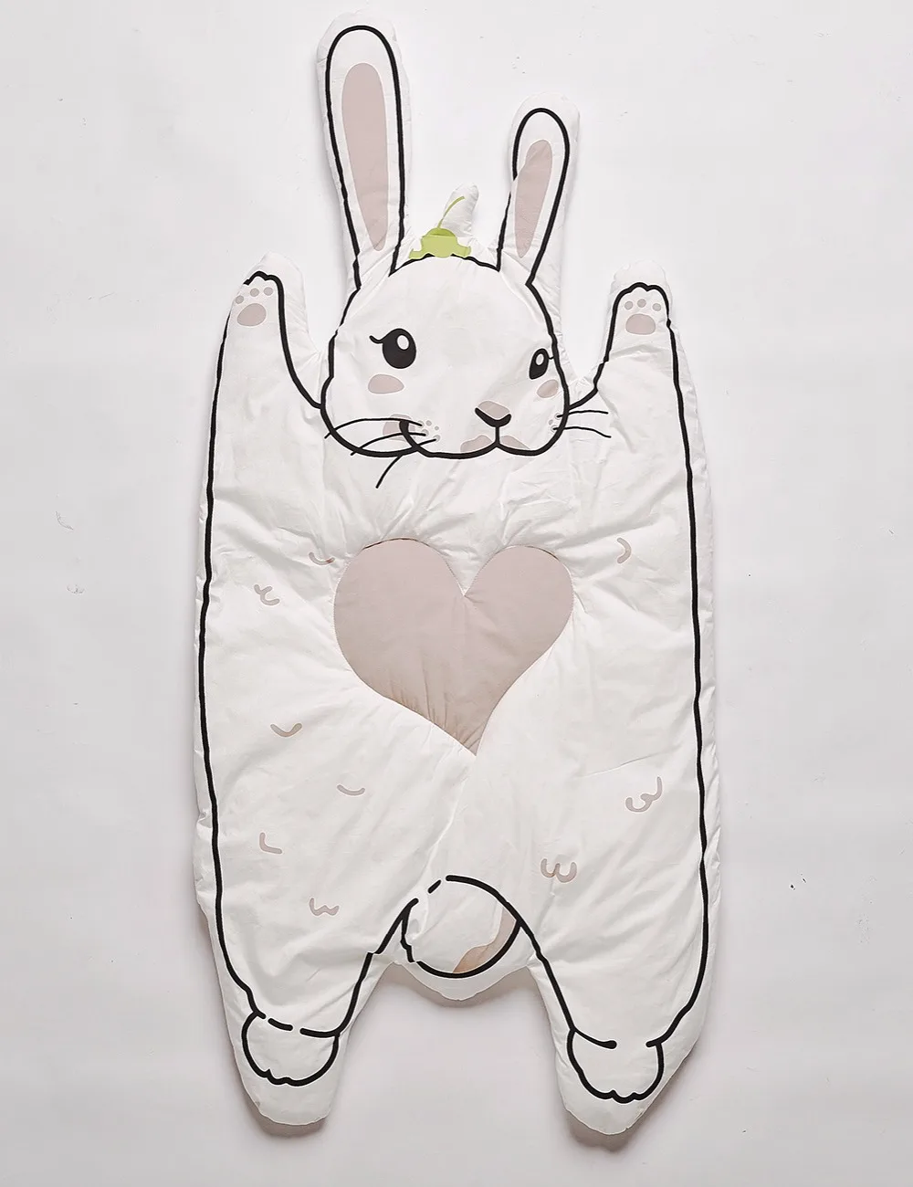 Мягкий хлопковый игровой коврик Rabit для детей занятий в тренажерном зале