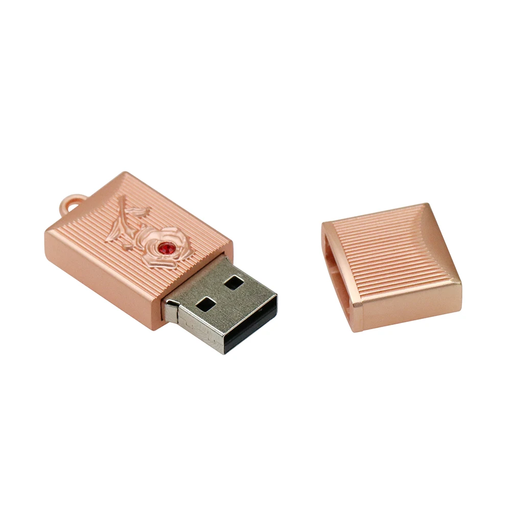 Флеш-диск ультра мини USB флеш-накопитель USB 2,0 карта памяти 16 ГБ 32 ГБ флеш-накопитель 64 Гб 128 ГБ флеш-накопитель с кольцом для ключей