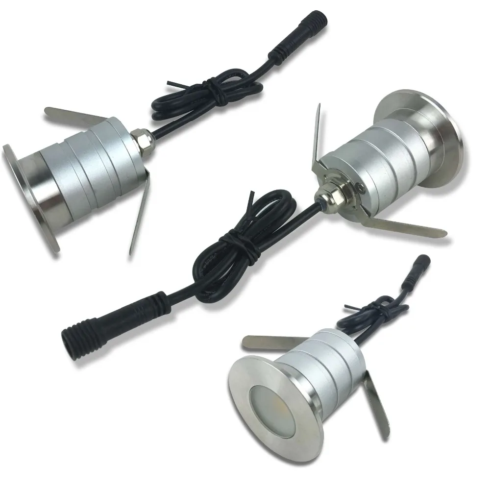 DC12V 3 Вт наружный RGB утопленный напольный светильник водонепроницаемый IP67