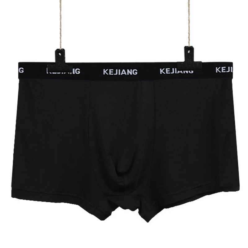 

7 pcs/lot Brand Men Boxer Mens Underwear 95% Cotton Man Big Short Breathable Solid Flexible Shorts Boxers Underpants