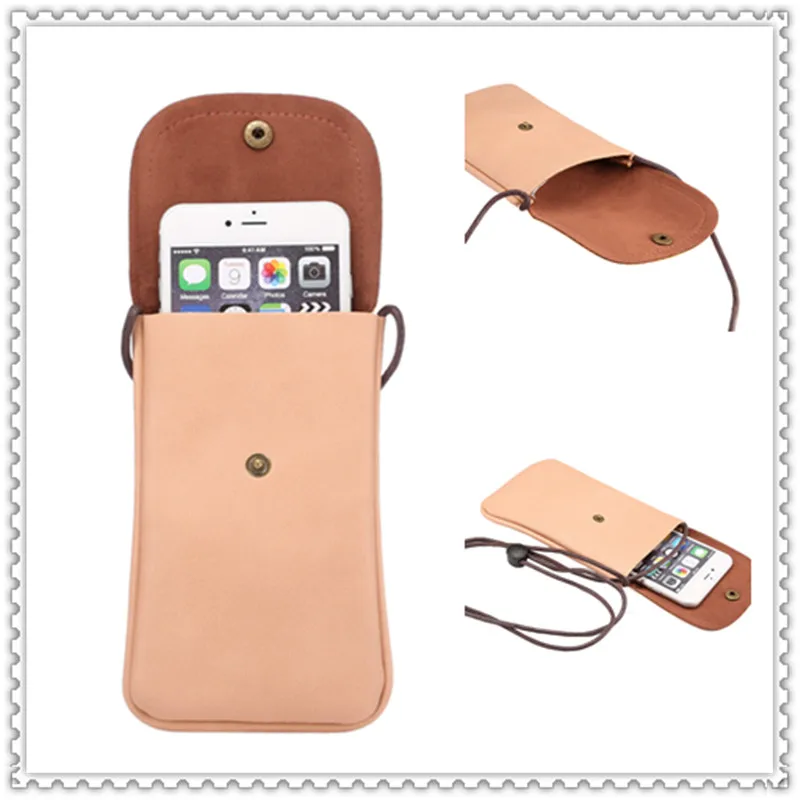2016 Новое Прибытие PU Портативный Сумка Защиты Кожи Телефон Чехол С Бумажник Карты