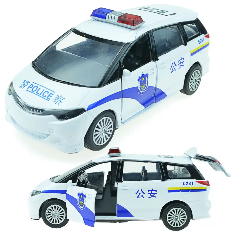Сплав acousto optic pull back 110 полицейская скорая помощь модель воина 120 Автомобиль шесть