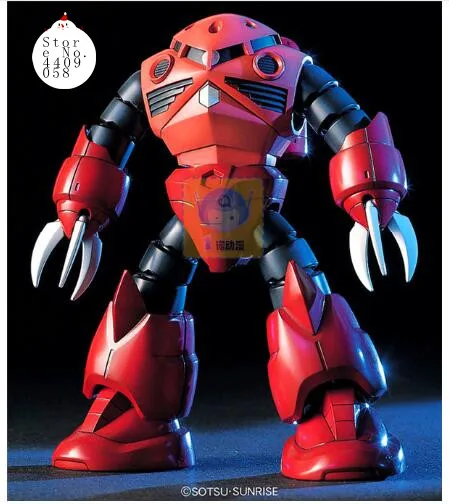 Оригинальный Bandai Gundam HGUC 019 1/144 MSM 07S Char's Z'gok мобильный костюм сборки модель