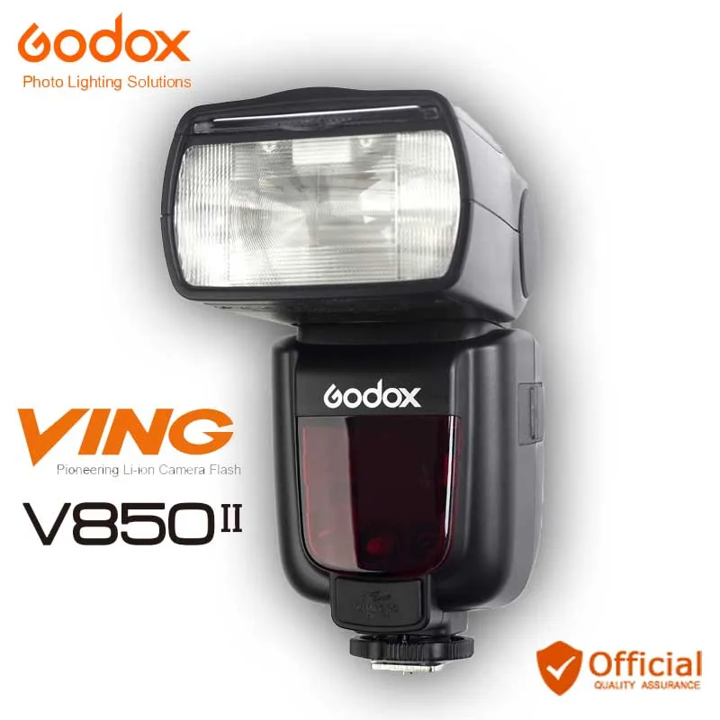 Godox V850II GN60 2 4G Беспроводная X СИСТЕМА Speedlite литий ионный аккумулятор вспышка для Canon