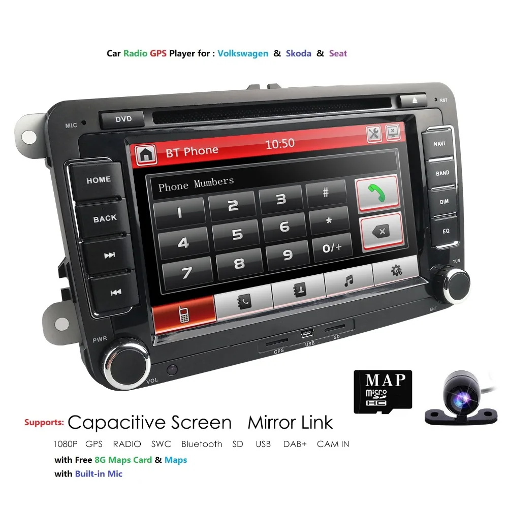 Автомобильная dvd-навигационная система forVW Volkswagen Skoda Golf 5 6 поло PASSAT B5 B6 J ETTA TIGUAN dvd