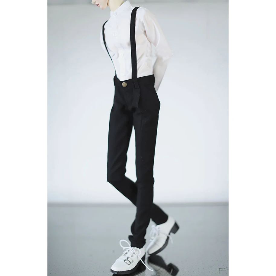 BJD брюки на подтяжках Gentalman наряды черный для мужчин 1/3 SD 60 см 24 &quot1/4 17&quot высокий MSD