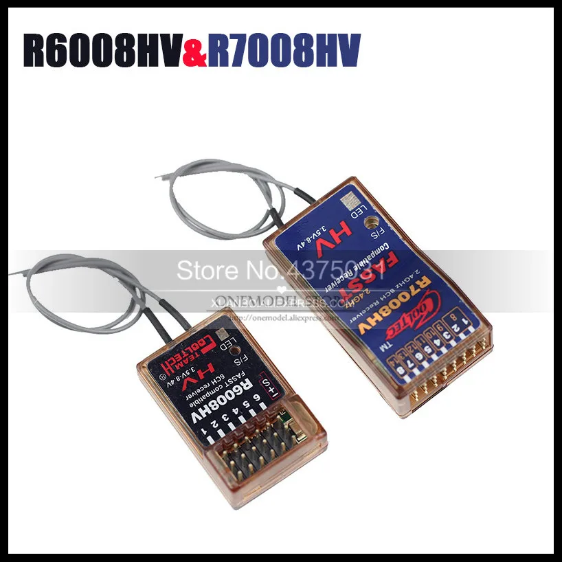 Cooltech 2 4G 6 канальный R6008HV 8CH 13CH R7008HV ресивер совместим с FUTABA FASST ресивером для 6EX 7C TM 7 8