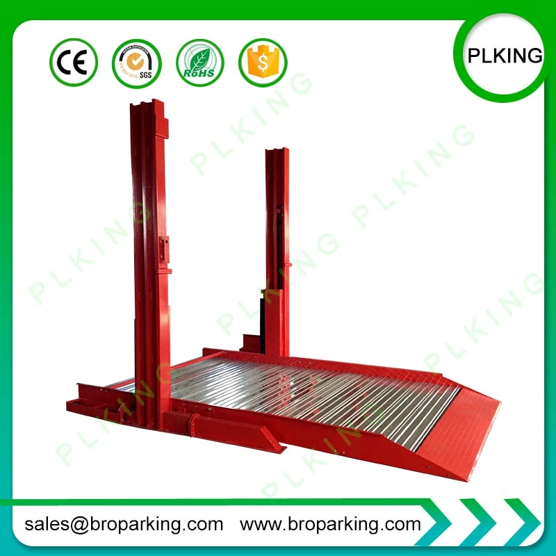 Hydraulic Electric Control System In Ground 2 Post Lift |