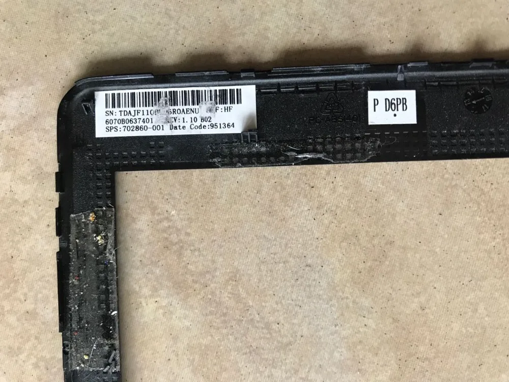 100% совместимый ЖК светодиодный экран для HP Folio 9470m отделка передней панели с