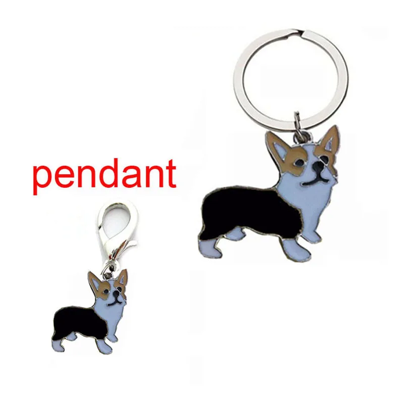 Подвеска для собаки питомца шнауцер бирка ожерелье подвеска корги собака шарм