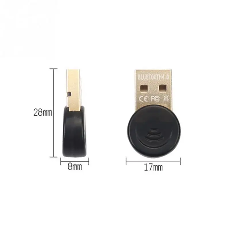 USB Bluetooth 4 0 адаптер для ПК или Портативный беспроводной Dongle Музыка приемник звук