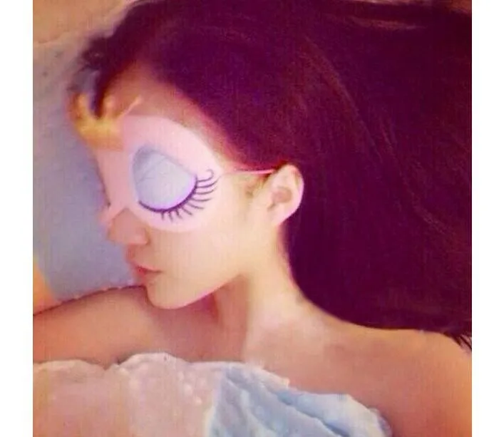 

10pcs Lovely Princess Crown Fantasy Eyes Cover Travel Sleeping Blindfold Shade Eye Mask Cartoon Long Eyelashes Blindfold eyeshad