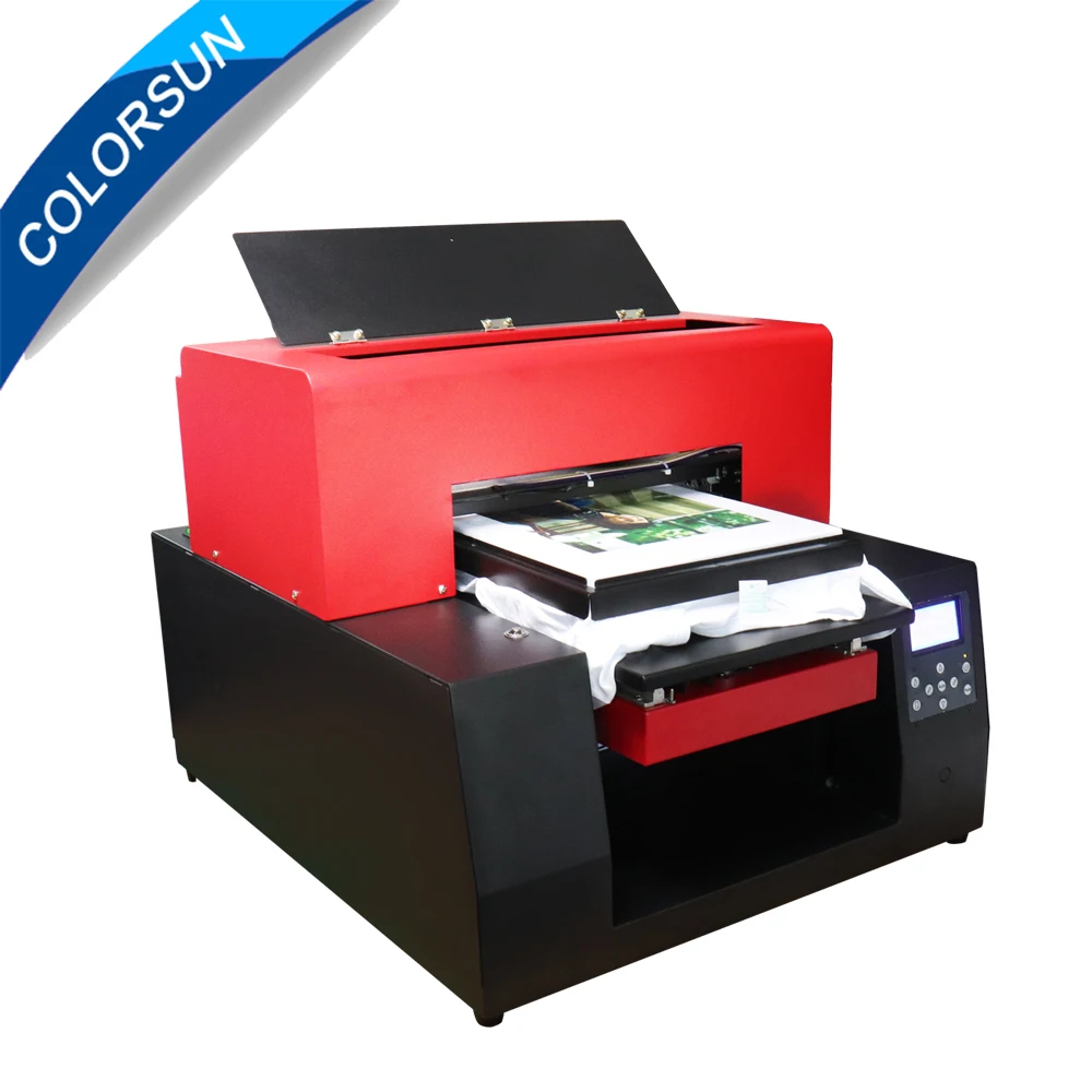 Автоматический планшетный принтер Colorsun для футболок размера A3 оригинальный