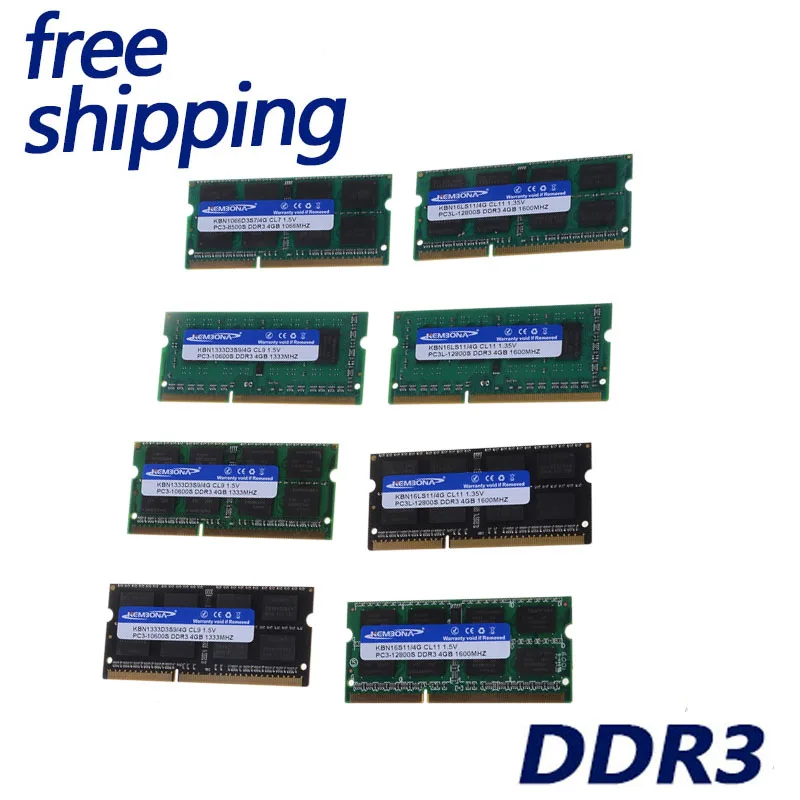 Ноутбук KEMBONA DDR3 8 ГБ ОЗУ мощная память производителя для ноутбука ddr3 PC3-12800 1 5 в |