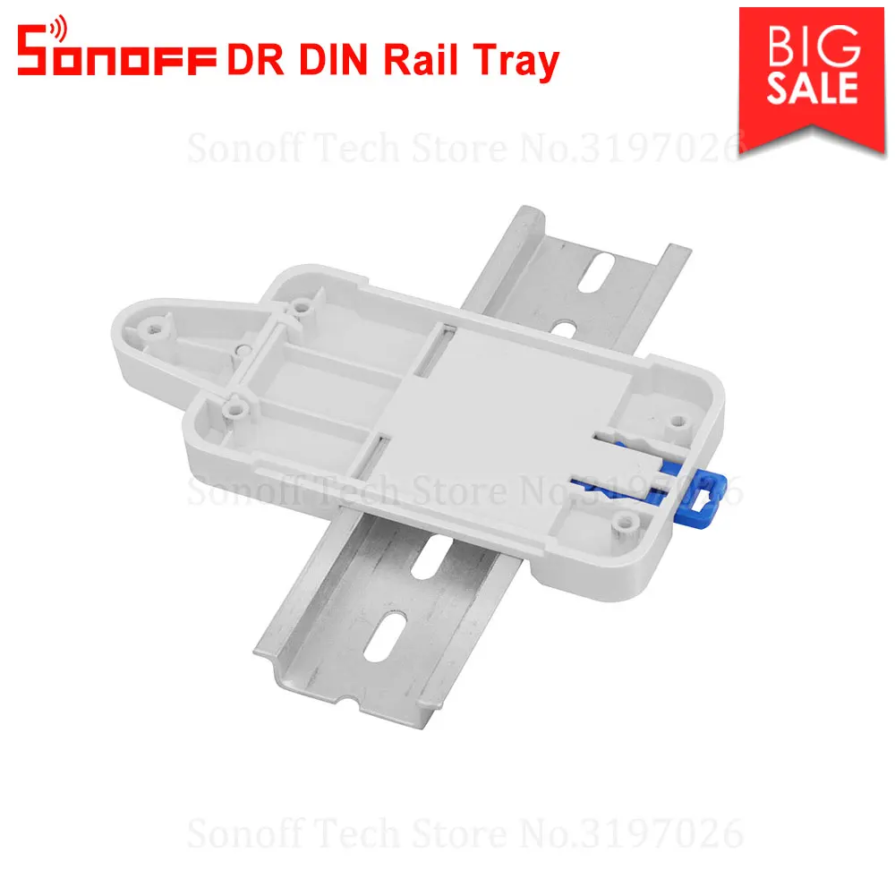 Itead Sonoff DR DIN рейка лоток монтируемый регулируемый держатель Поддержка