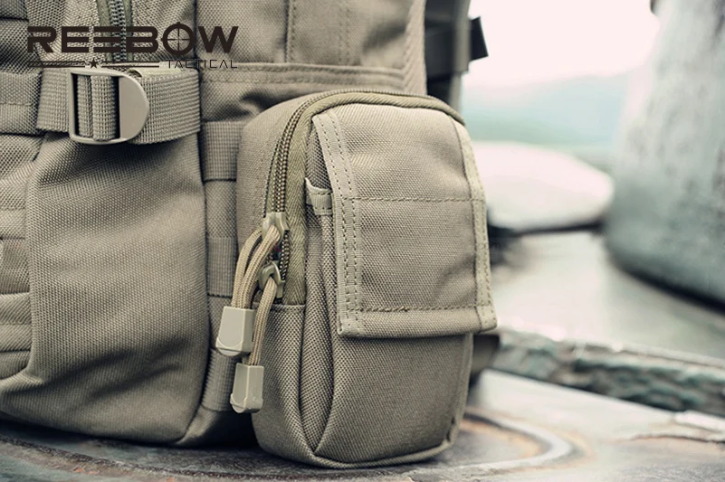 Тактическая поясная мини сумка REEBOW в стиле милитари для бега и повседневного