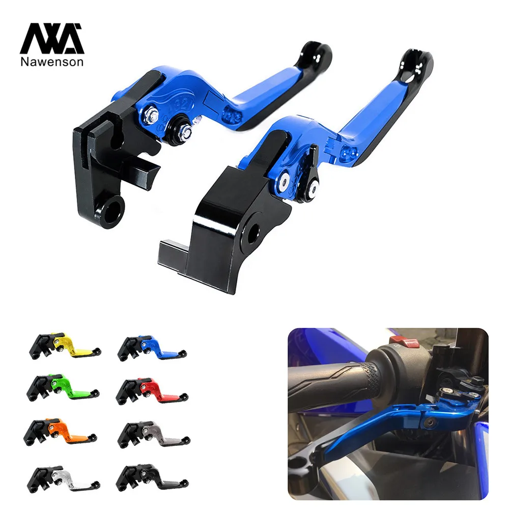 Рукоятка тормоза мотоцикла рычаг сцепления Набор CNC алюминий для Yamaha YZF R125 2008 2011