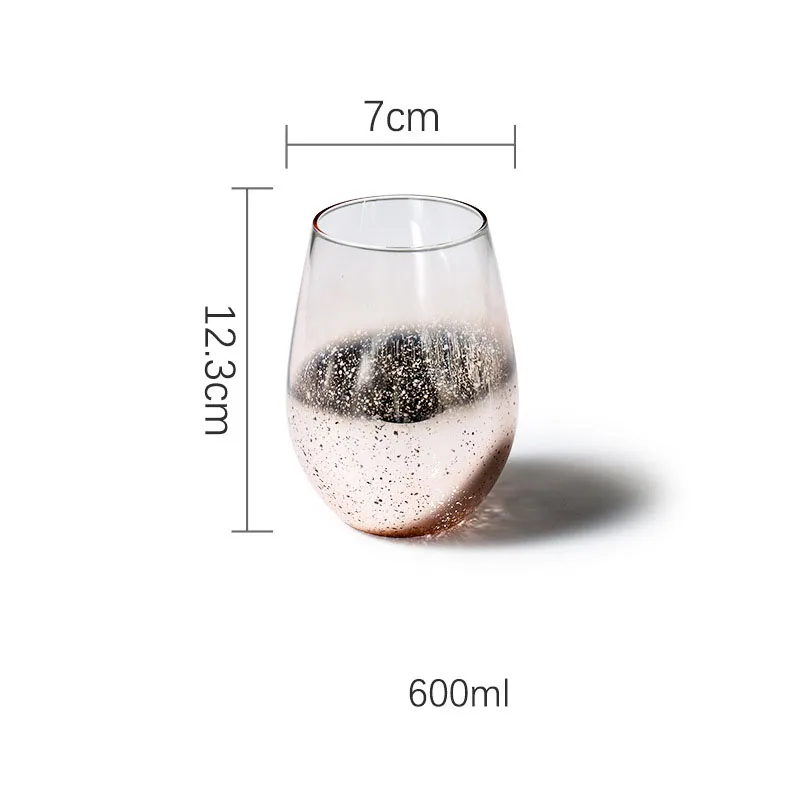 

Ins Nordic sky glass water cup home milk juice cup coffee beverage beer cup