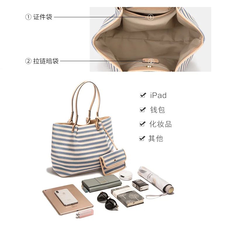 Холщовая Сумка JONBAG большая сумка в Корейском стиле ретро на одно плечо 2019 | Багаж