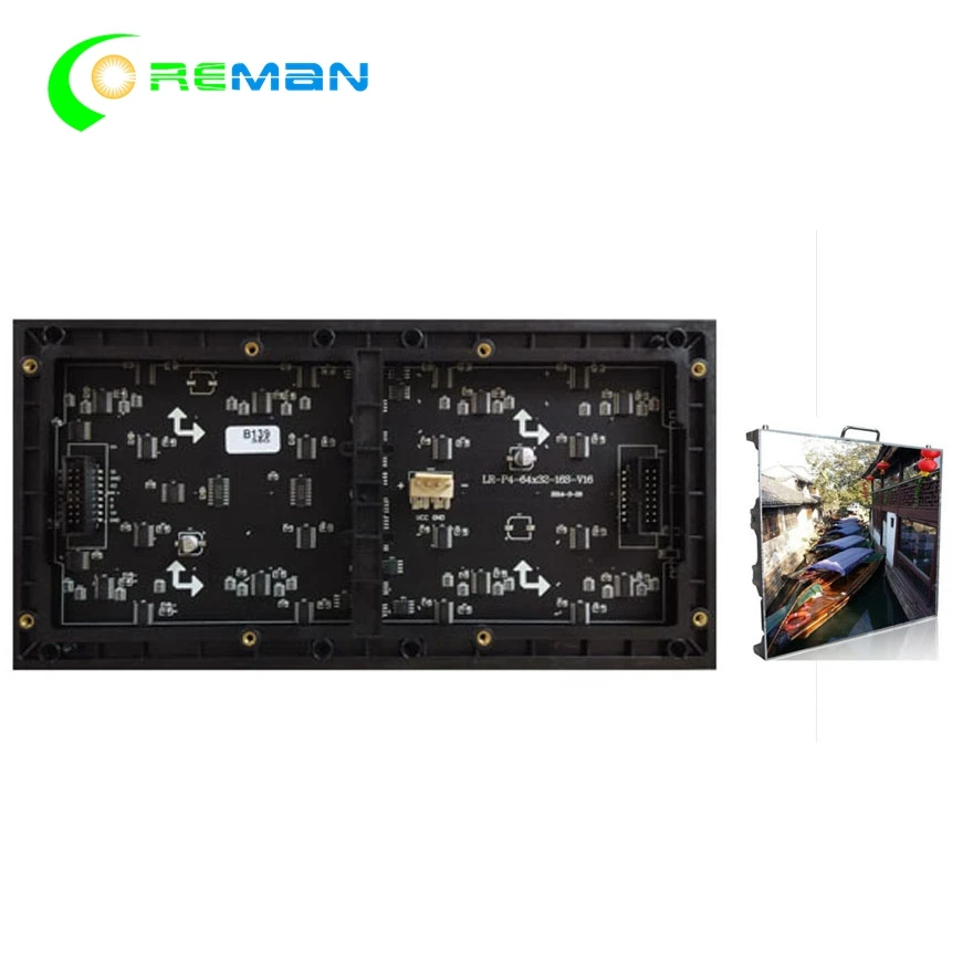 Лучшая цена P4mm внутренний 64x32 пикселя SMD сценический светодиодный модуль панель