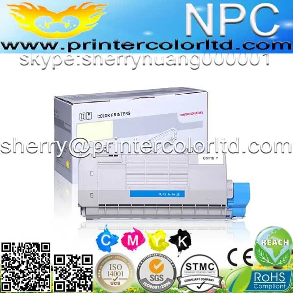 Тонер для Okidata C610DN Oki data 610 DTN данных C dtnn новый тонер картридж КАРТРИДЖ низкая
