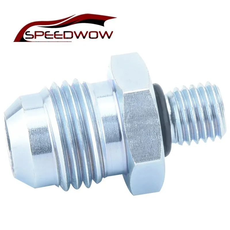 

SPEEDWOW 6 AN Thread Fitting 5/16-24 O Ring Spittier Hydroboost Spittier Return Port Fittingr For Ford And Mopar Hydroboost