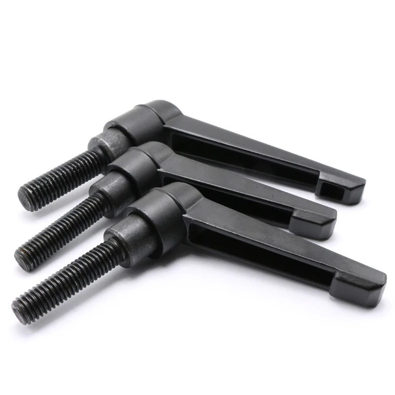 

5PCS/LOT M12 Lathe Adjustable Handle Male Thread Length 30/35/40/50/60/70/80mm Thread Dia.10mm Adjustable Clamping Handles Knob