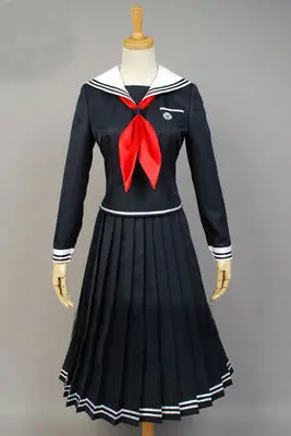 Горячая аниме Danganronpa Dangan Ronpa 2 Fukawa Toko косплей костюм для женщин и девочек школьная