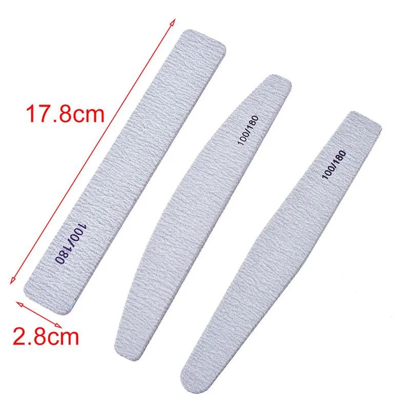 

1PCS 17.8cm Nail Polisher Buffers Nail Art File Nail Buffer Sandpaper Slim Kit Set Manicure Pedicure Buffer Block