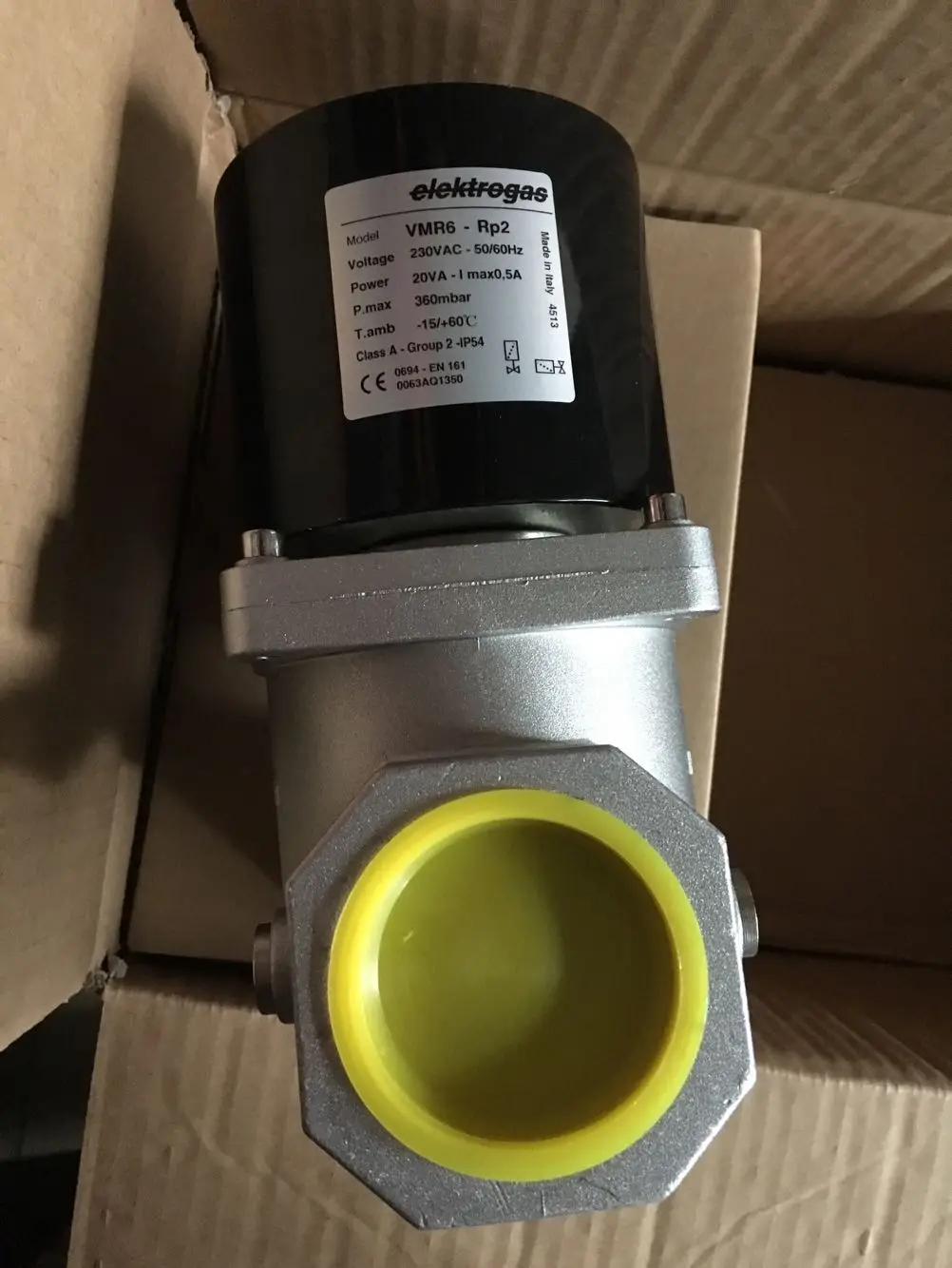 Оригинальный электромагнитный клапан для газа elektrogas VMR6 RP2 DN50 VMR4 Rp1 1/2 DN40