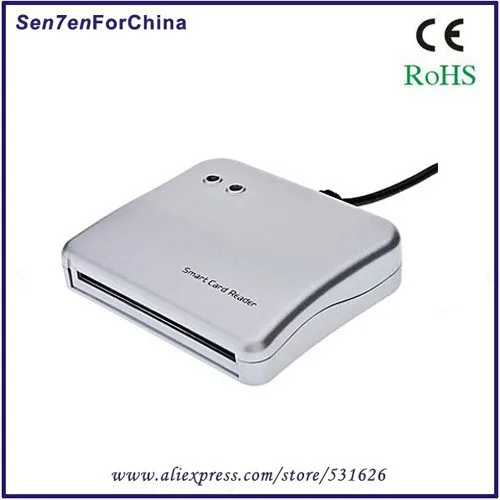 Free Shipping USB EMV Smart Sim Card Reader Writer For ISO 7816 Chip Tags + 1pcs +1 Driver CD |