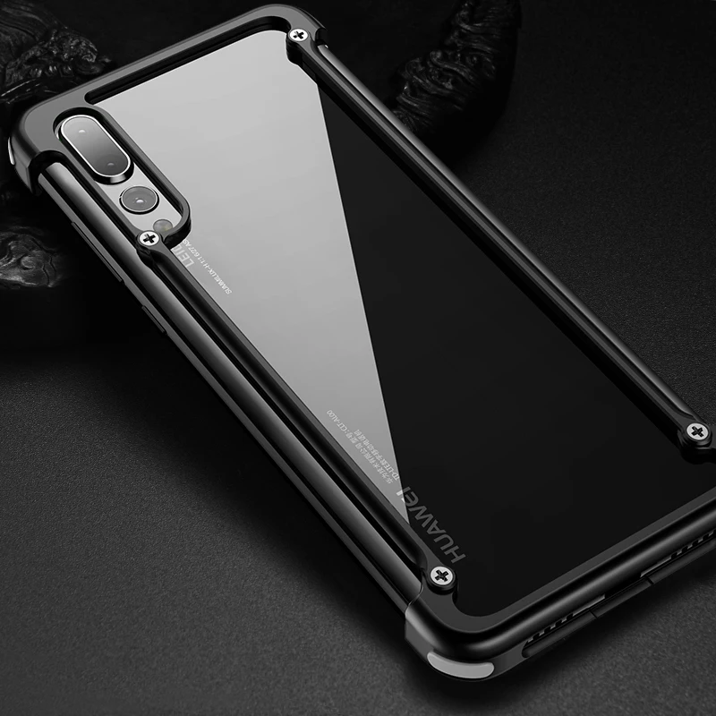 Для Huawei p20 Pro Корпус Алюминиевый металлический бампер чехол для чехлы|Бамперы| |