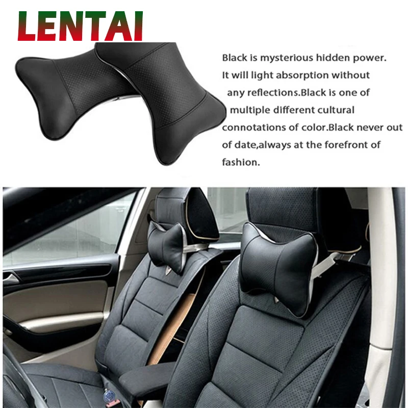LENTAI стайлинга автомобилей подушка для шеи комфорт Seat Leon Ibiza Renault Duster Megane 2 Logan Captur