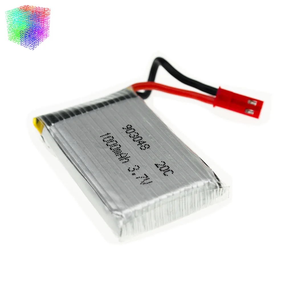 5 шт. jjrc H11D lipo 3.7 В 1000 мАч батареи JST липо зарядное устройство с разъемом для H11C H11WH