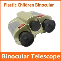 4x30mm plastic toy telescope birthday gift bird viewer pocket educational telescope binocular for child children students toys