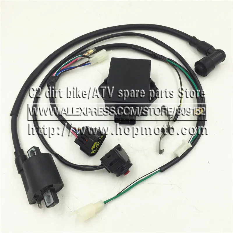 Полный провод жгут проводов ткацкий станок W150cc ZS155cc велосипед-внедорожник питпро