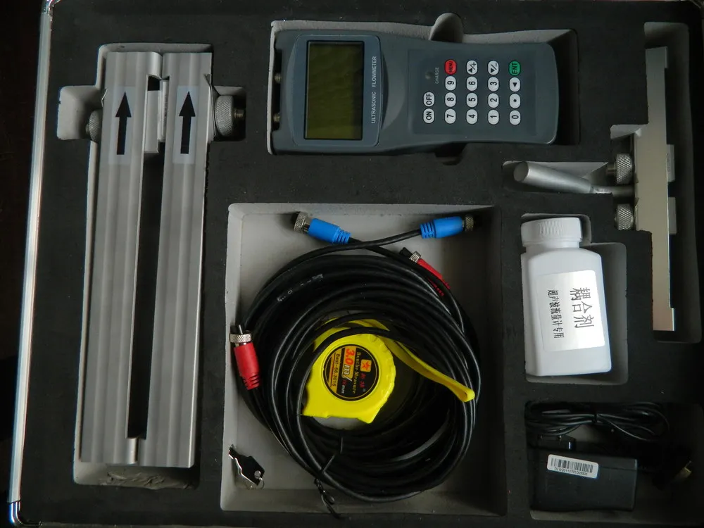 

TDS-100H-HS+HM(DN15-700mm) Ultrasonic Flow Meter Flowmeter w/ Bracket Transducer