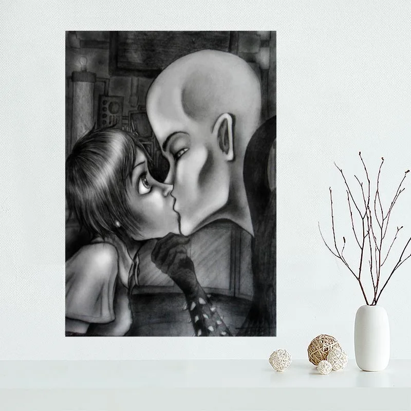 Оригинальный холщовый постер megamind украшение для дома настенное искусство Новое