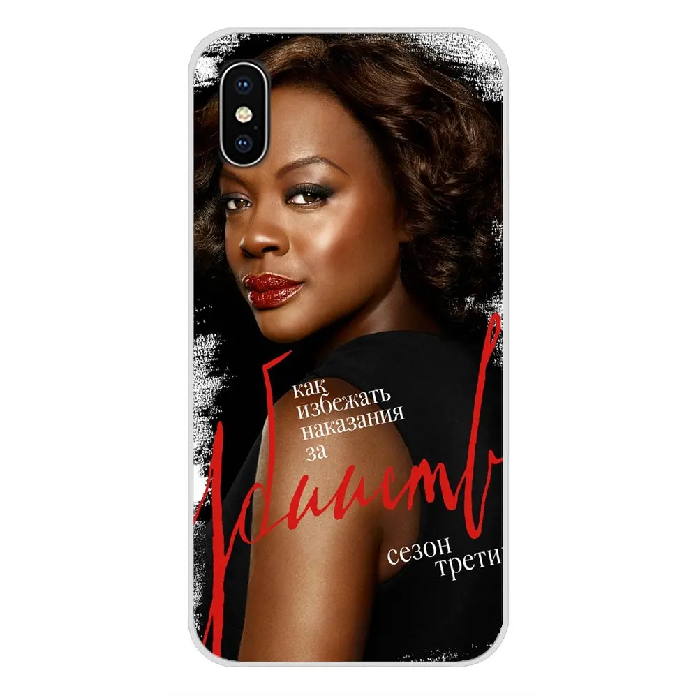 For Samsung Galaxy S4 S5 MINI S6 S7 edge S8 S9 S10 Plus Note 3 4 5 8 9 Accessories Skin Case fashion How to Get Away with Murder | Мобильные