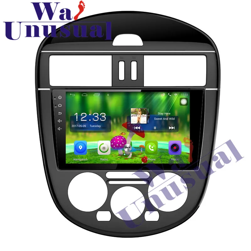 

9 Inch Android 6.0 Car Audio Player GPS Navigation For Nissan Tiida L 2011-2015 with GPS WIFI BT 3G 1024*600 Quad Core 16G Maps