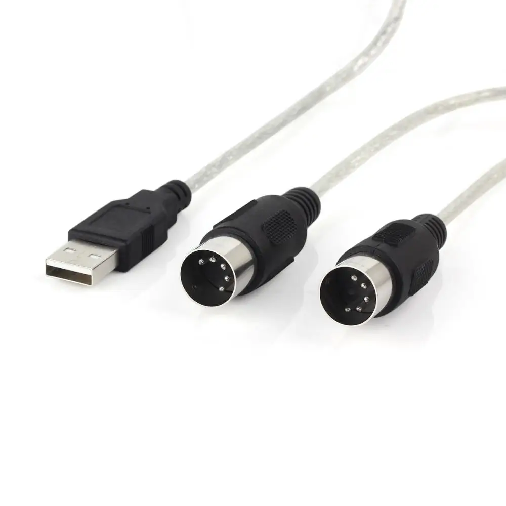 Кабель адаптер USB MIDI для ноутбука 6 футов 2 м|Кабели USB| |
