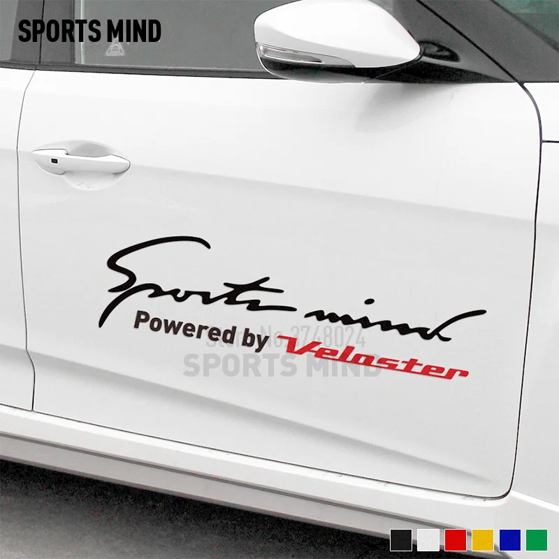 

10 Pieces Customizable Sports Automobiles Car Sticker Decal Car Styling For Hyundai Veloster Turbo Sticker For Car Accessories