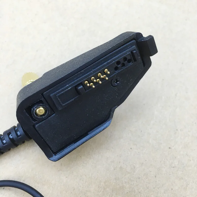 Honghuismart чистая Воздушная трубка длинные большие PTT наушники для Kenwood tk385 TK380 TK390 TK480