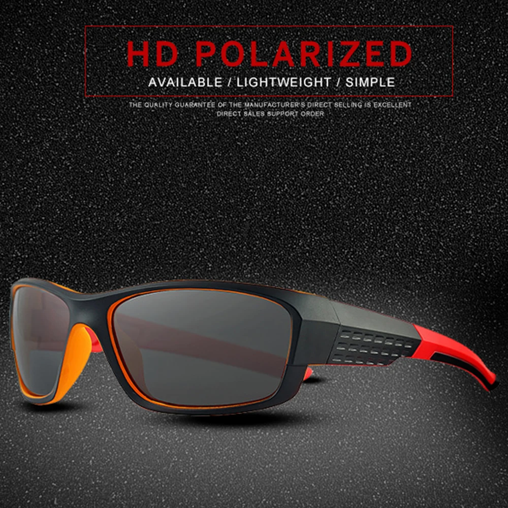 Classic Sports Black/ Frame Short Sight Sun Glasses Polarized Sunglasses Custom Made Myopia Minus Prescription Lens -1 To-6