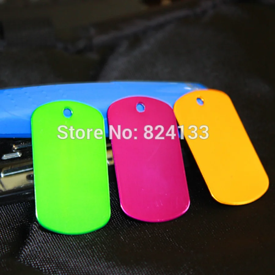 100 шт/партия качественные США бирки для собак медальон с вырезом военные кулоны