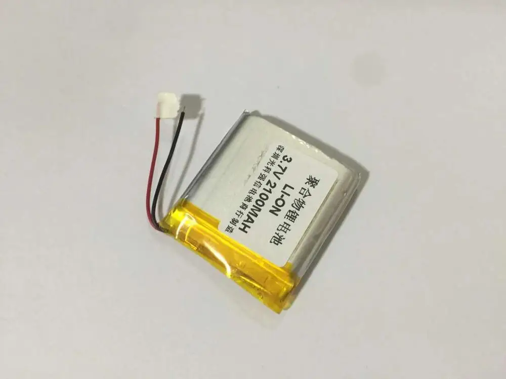 Новая полимерная литиевая батарея полной емкости 3 7 в 763942 2100 мАч GPS