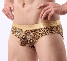 Нижнее белье COCKCON золотого цвета с низкой талией для мужчин 1 шт. |
