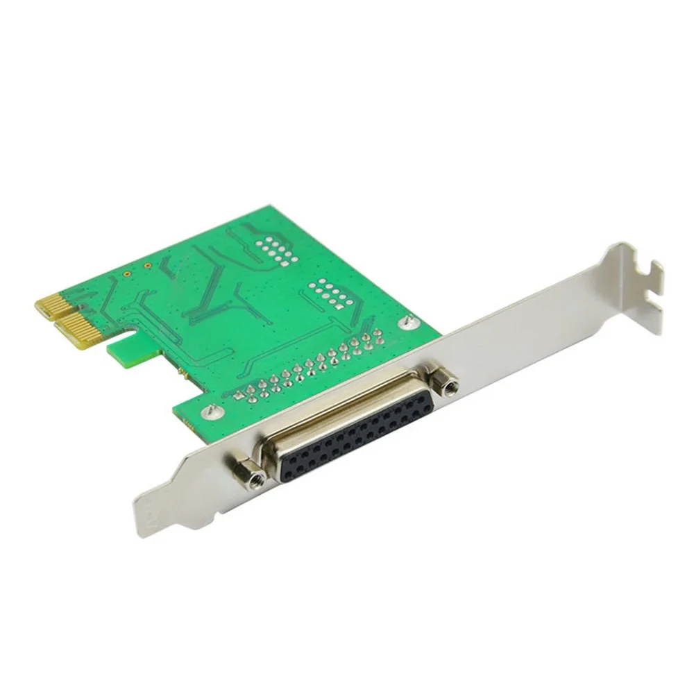 PCIe параллельная Плата расширения PCI Express 1 0x1 до порта промышленный DB25 25 контактный